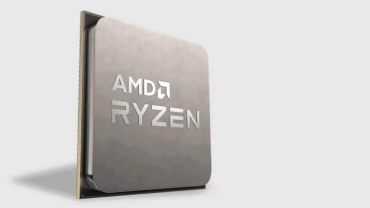 AMD Ryzen markalı işlemci çipi