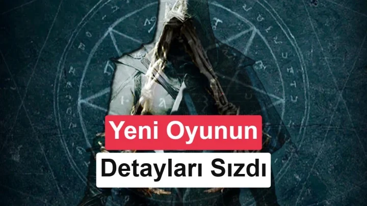 Assassin’s Creed Hexe için kullanılan karanlık orman temalı görselde dallardan sarkan sembol