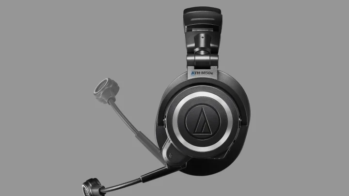 Audio-Technica ATH-M50xSTS-WL kablosuz kulaklık ve esnek mikrofon kolu