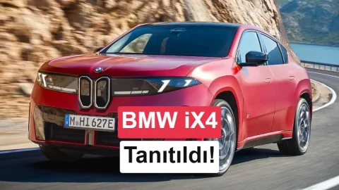 BMW iX4 tanıtıldı: 828 km menzil ve 603 beygirlik M60 seçeneği