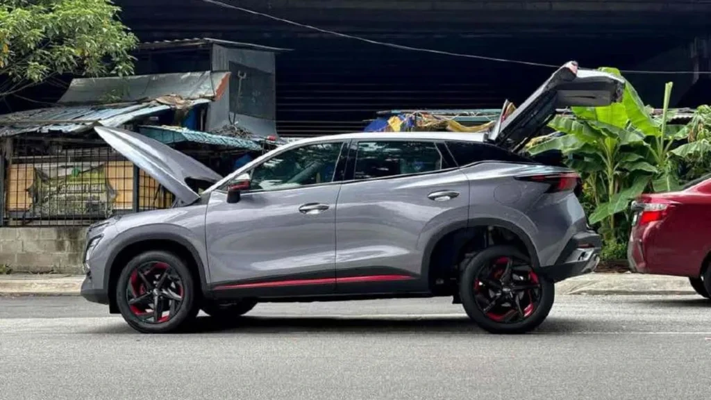 Chery OMODA 5’in yandan görünümü