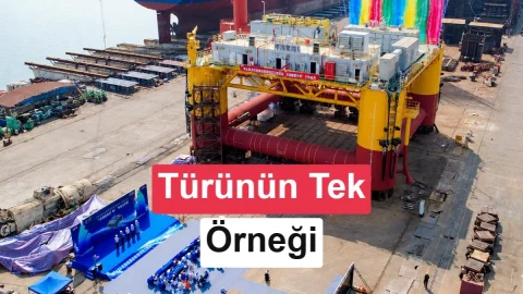 Çin’den açık denizde rüzgar enerjisiyle hidrojen üreten platform