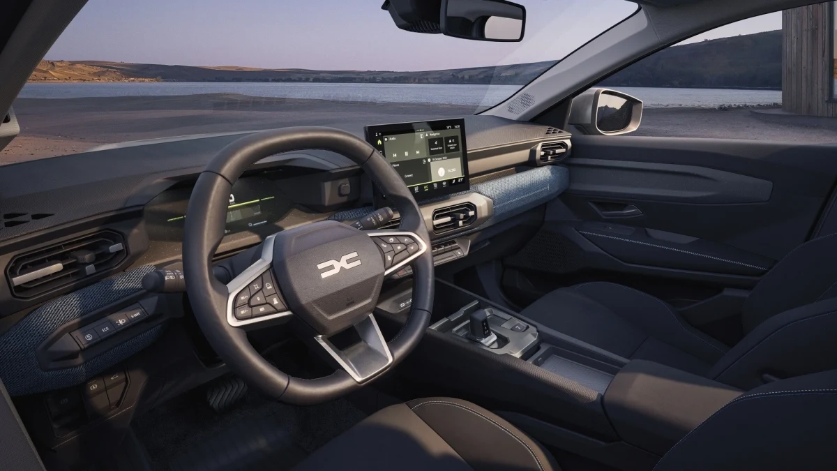 Dacia Striker’ın kokpiti ve ön konsolu