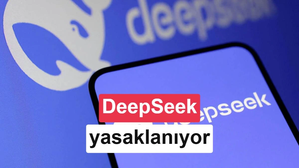 Bir kişinin elindeki telefonda DeepSeek logosu ve adı görülüyor.