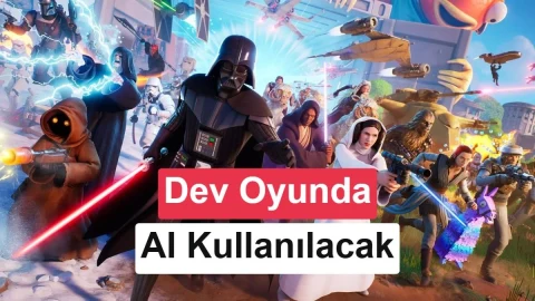 Epic Games’in yeni oyununda yapay zekâ geliştirme sürecinin merkezinde olacak