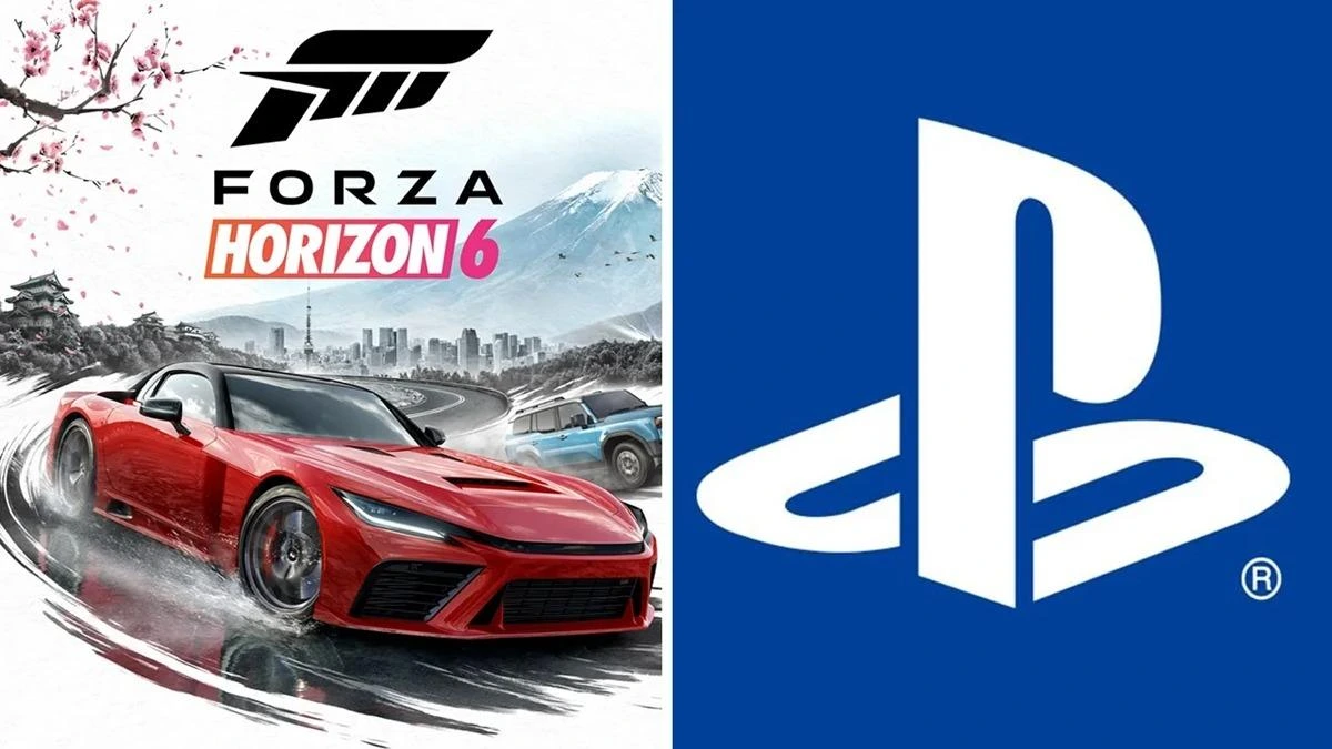 Forza Horizon 6 görseli ve PlayStation logosu