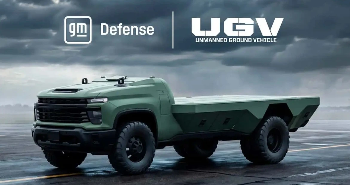 GM Defense’in yeşil renkli insansız kara aracı konsepti