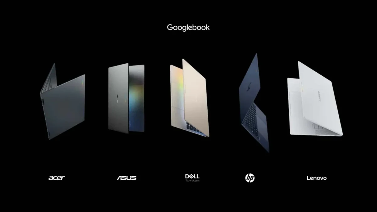 Acer, Asus, Dell, HP ve Lenovo Googlebook dizüstü bilgisayar modelleri