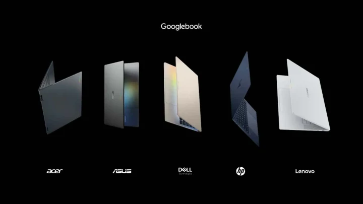 Acer, Asus, Dell, HP ve Lenovo Googlebook dizüstü bilgisayar modelleri