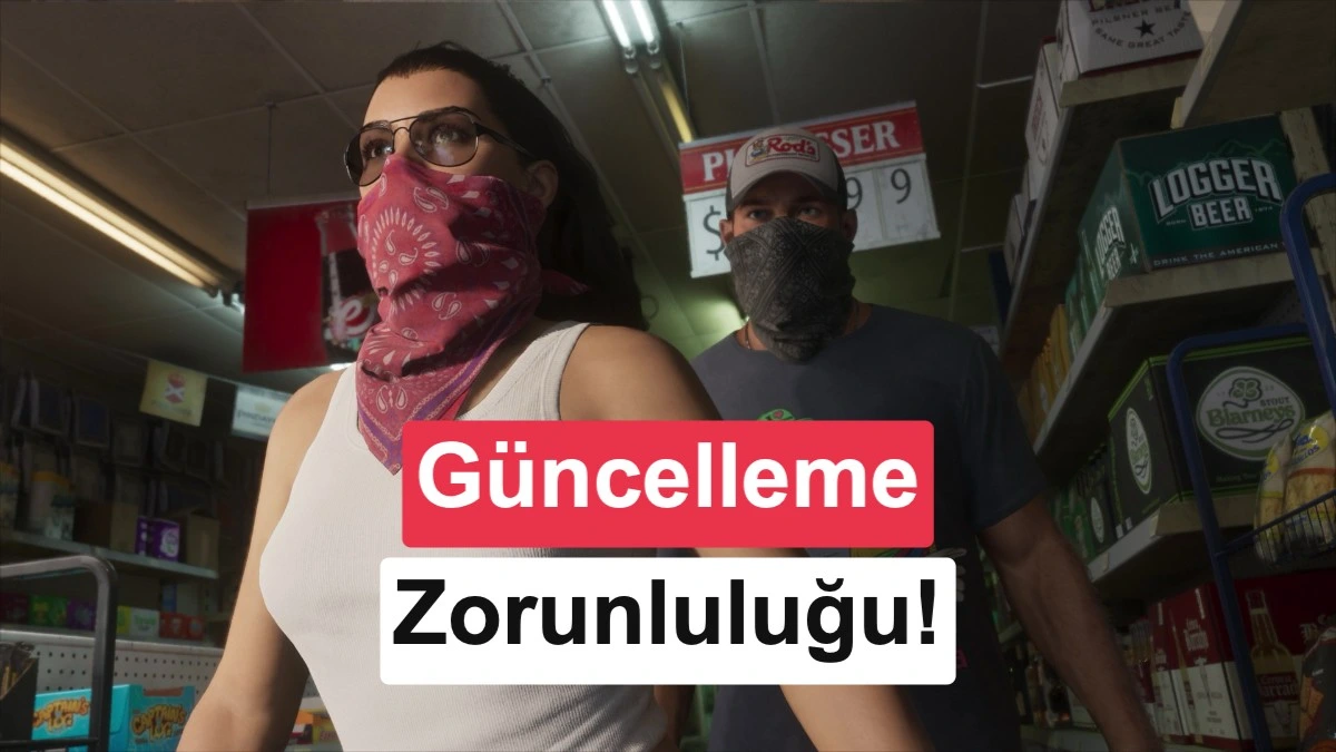 GTA 6 görseli ve PS5 konsolu yan yana