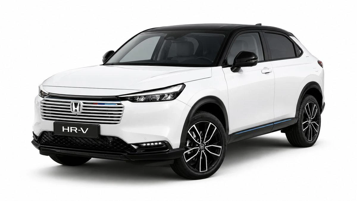 Beyaz Honda HR-V otomobil