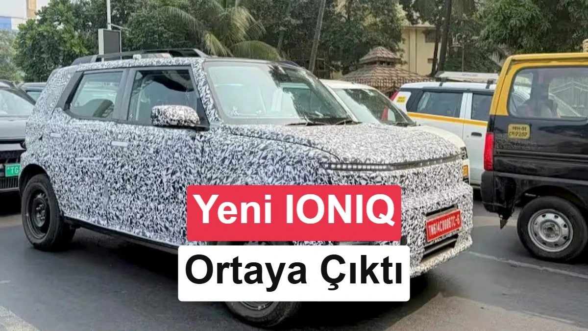 Kamuflajlı Hyundai elektrikli SUV prototipi yolda görüntülendi