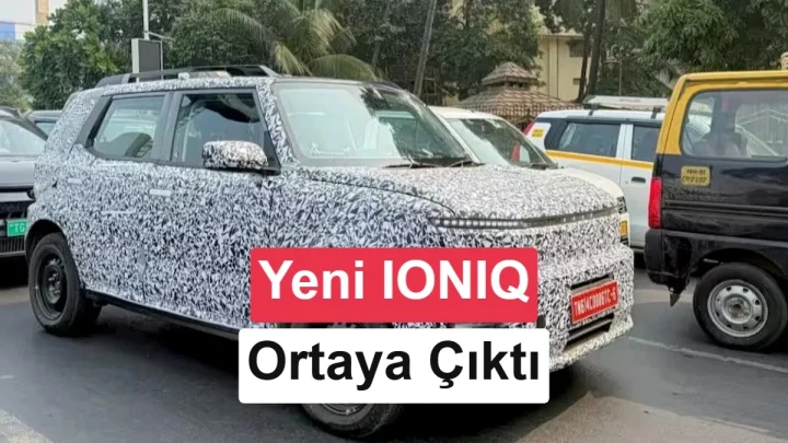 Kamuflajlı Hyundai elektrikli SUV prototipi yolda görüntülendi