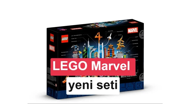 LEGO Marvel temalı yeni Skyline setinin kutusu
