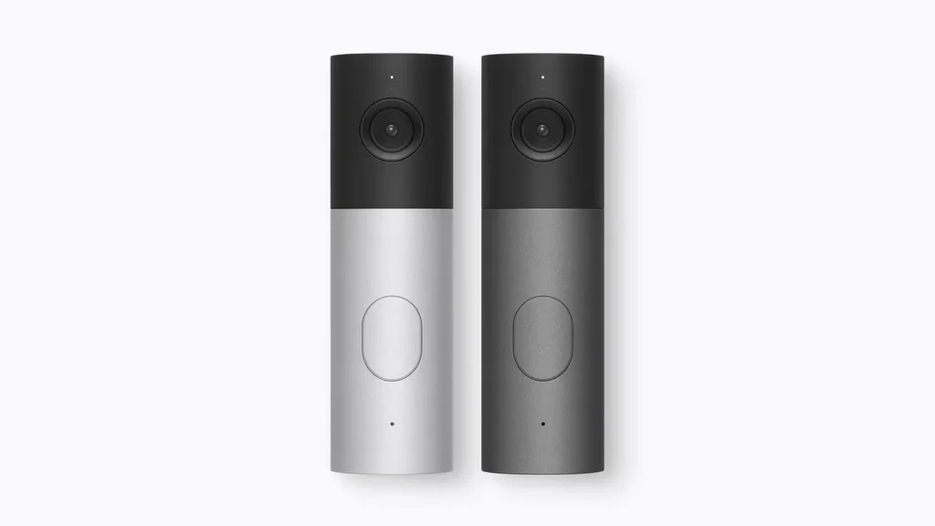 LG Video Doorbell Wired görüntülü kapı zili, iki renk seçeneğiyle