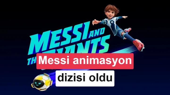 Messi and The Giants animasyonunda küçük Leo ve takım arkadaşları fantastik bir dünyada görülüyor.