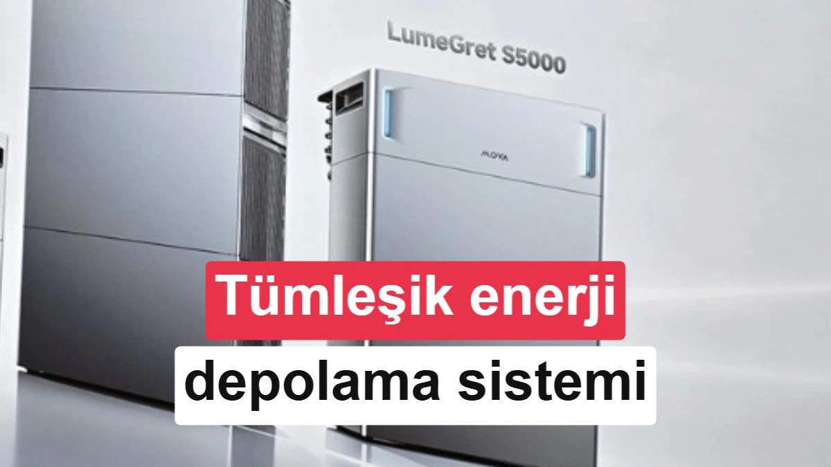 Mova LumeGret S5000 kombine enerji depolama sistemi