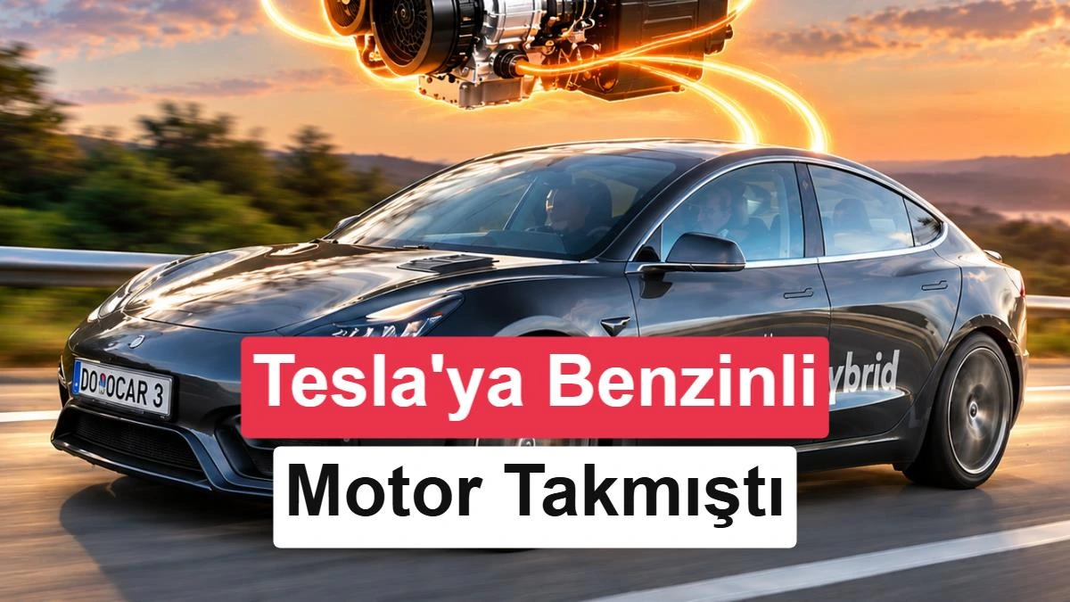 Tesla Model 3 üzerinde HyperHybrid menzil uzatma sistemi