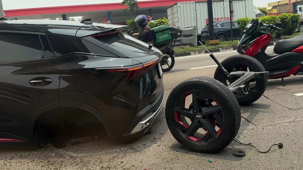 Chery OMODA 5 ve araçtan ayrılmış arka aks grubu