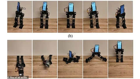 PhoneBot, akıllı telefonu yürüyen bir robota dönüştürüyor