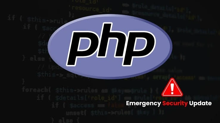 PHP logosu ve acil güvenlik güncellemesi uyarısı