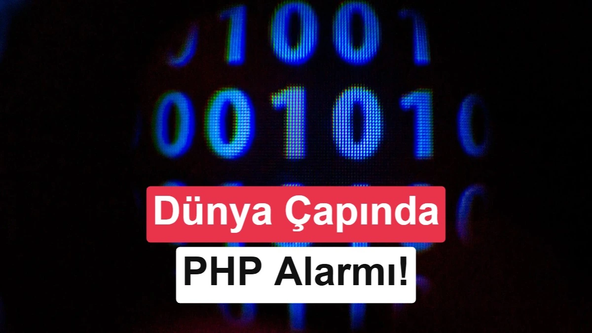 PHP logosu ve acil güvenlik güncellemesi uyarısı