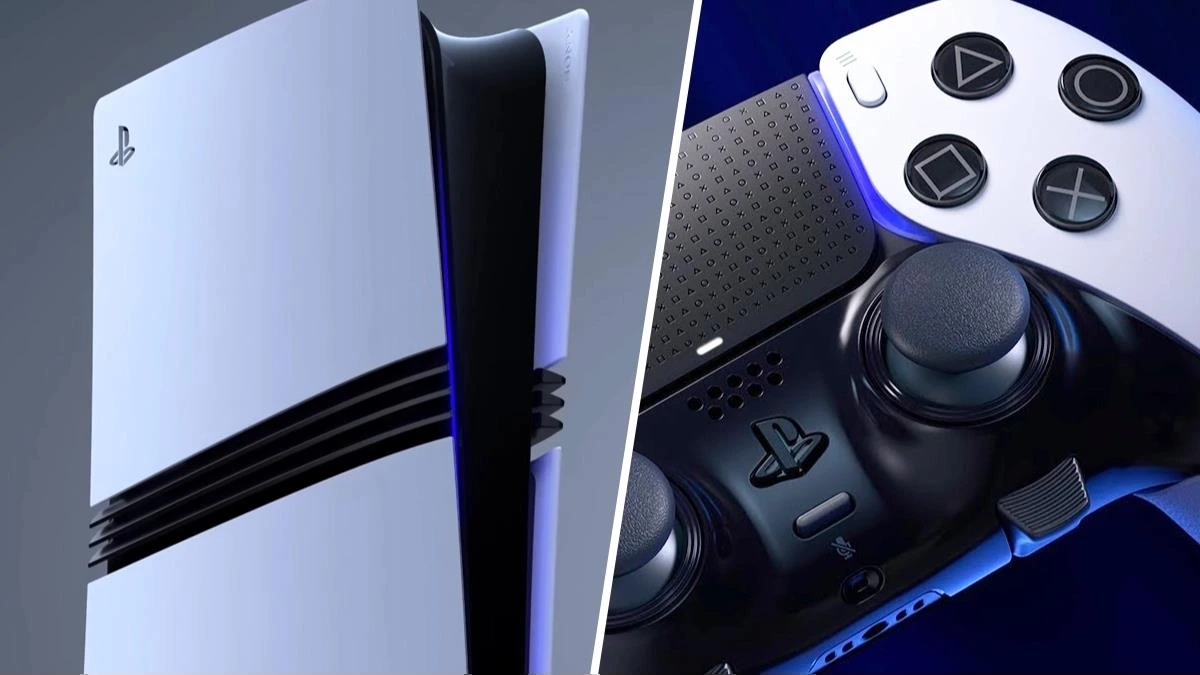 PlayStation konsolu ve kontrolcülerinin yan yana gösterildiği görsel
