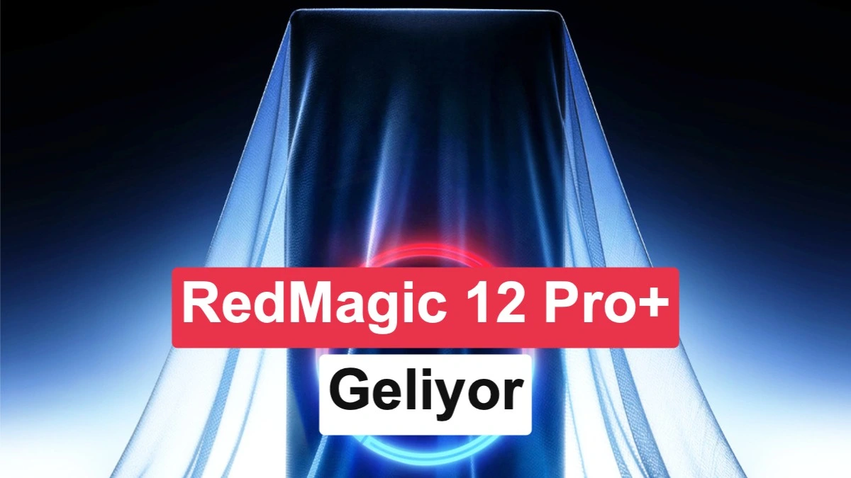 RedMagic 12 Pro+ geliyor yazılı tanıtım görseli