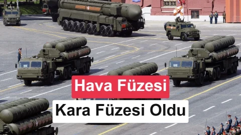 Rusya, S-400 füzelerini Ukrayna’da kara hedeflerine karşı kullanıyor