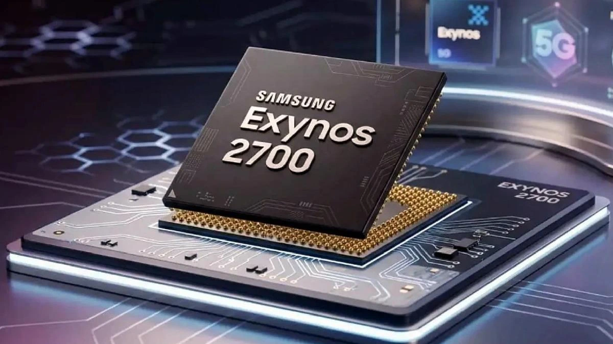 Samsung Exynos 2700 yongası, akıllı telefon devresi üzerine yerleştirilmiş