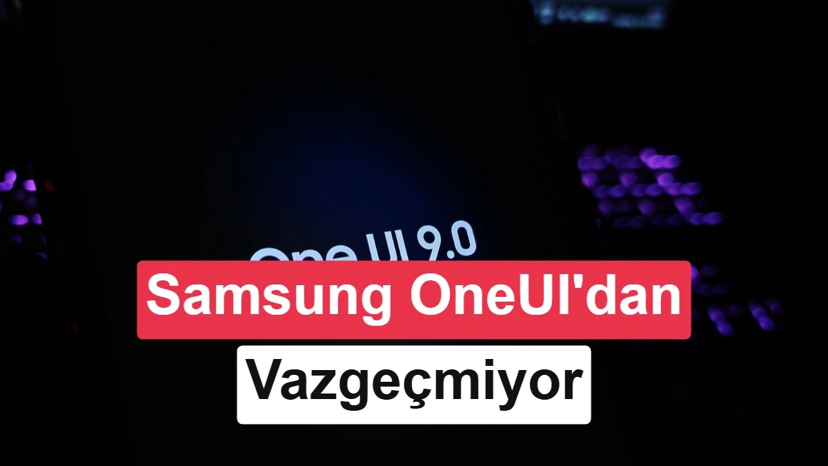 One UI 9 yazısının yer aldığı renk geçişli grafik