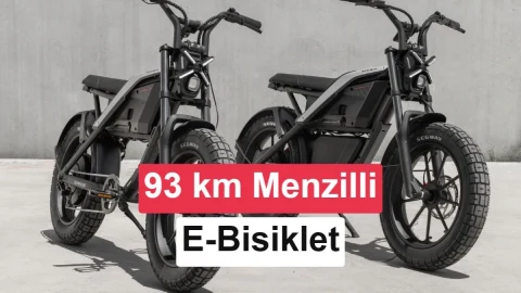 Segway Xyber Air kalın tekerlekli elektrikli bisiklet