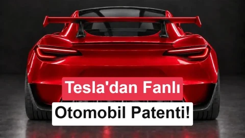 Tesla patenti, otomobilin altına dört elektrikli fan yerleştiriyor