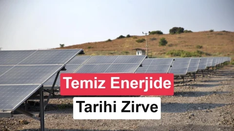 Yenilenebilir kaynaklar Türkiye’nin elektrik üretiminde yüzde 60,3 pay aldı
