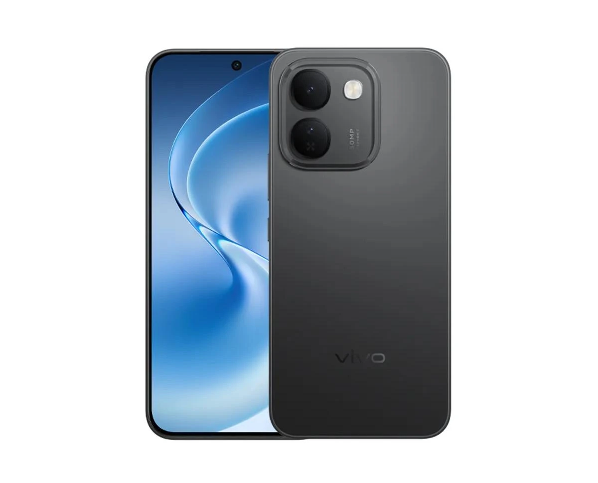 vivo V80 Lite 5G’nin ön ve arka görünümü