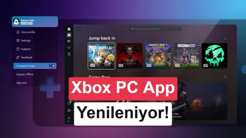 Microsoft, Xbox PC uygulamasında hız ve kontrolcü desteğini geliştiriyor