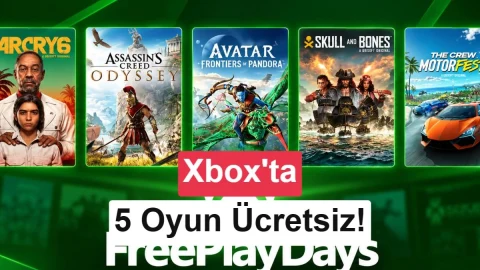 Xbox’ta 5 oyun 5 Ekim’e kadar ücretsiz oynanabilecek