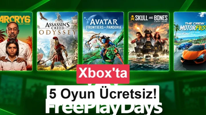 FARCRY 6, Assassin’s Creed Odyssey, Avatar: Frontiers of Pandora, Skull and Bones ve The Crew Motorfest oyunlarının kapakları