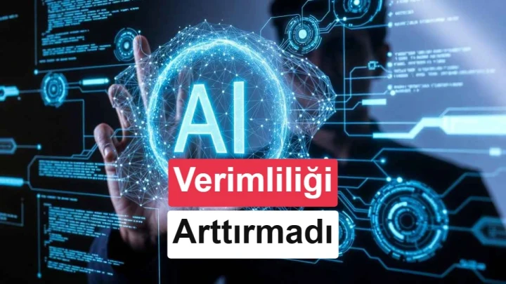 Yapay zeka ve kodlama temalı dijital illüstrasyon